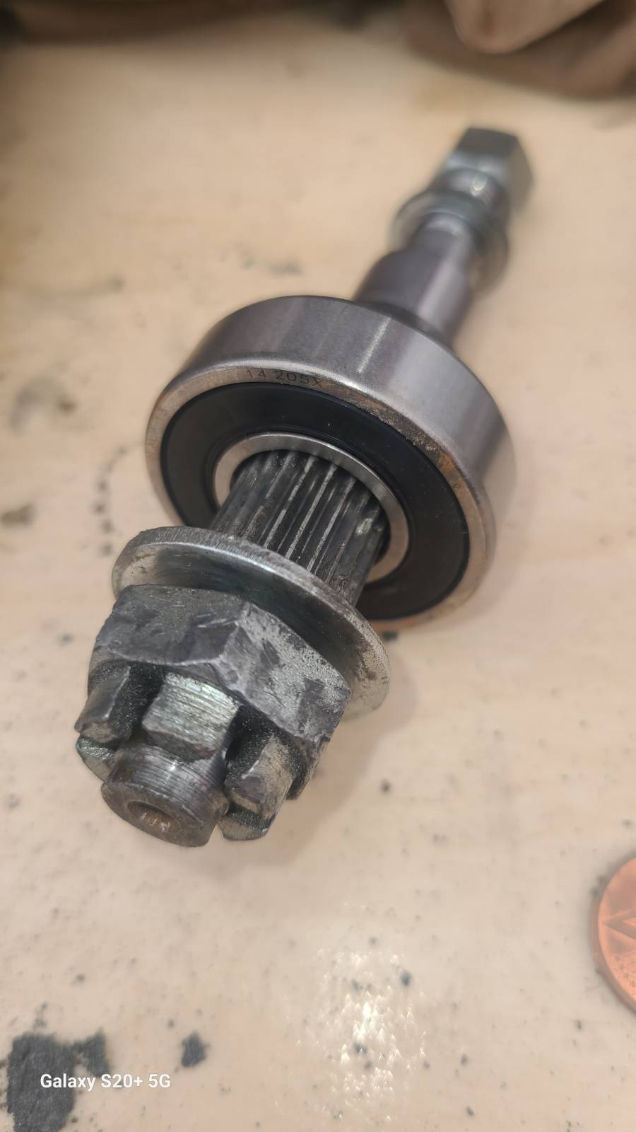 New Bearing Installation